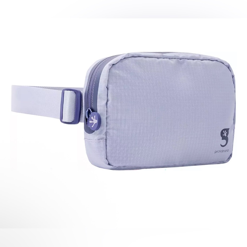 Geckobrands Waterproof Crossbody Belt Bag in Lilac